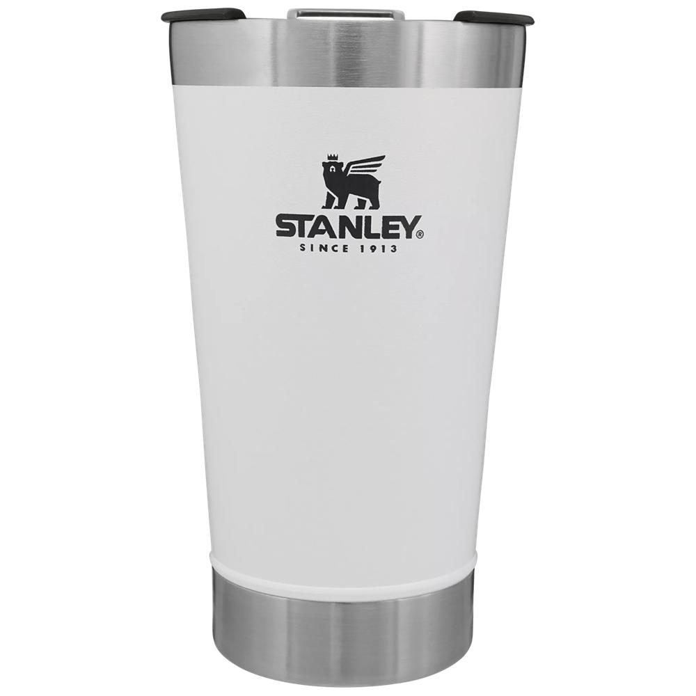 Botellas de Agua Stanley Classic Stay Chill Insulated Beer Pint | 16OZ Tumbler Blancas | XRYZ-32168