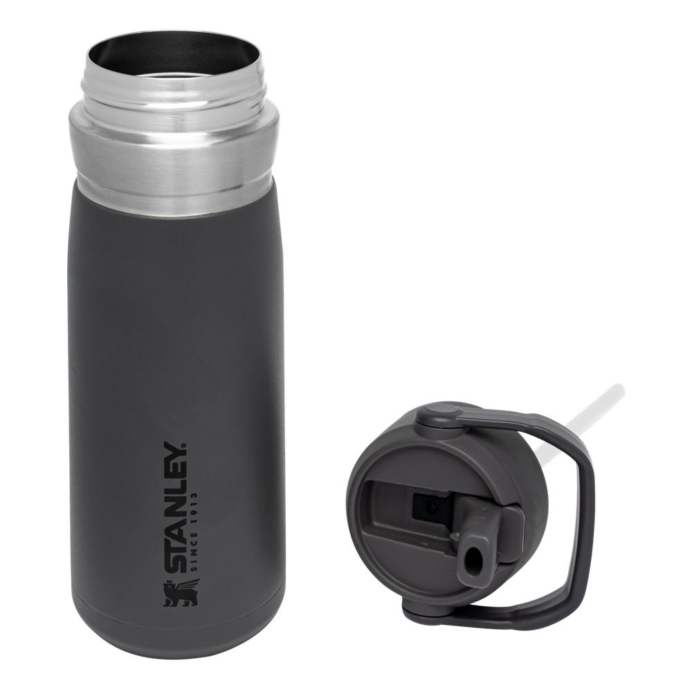 Botellas de Agua Stanley Go Flip Straw Water Bottle | 22 OZ | Insulated Bottle Gris | HCEJ-98142