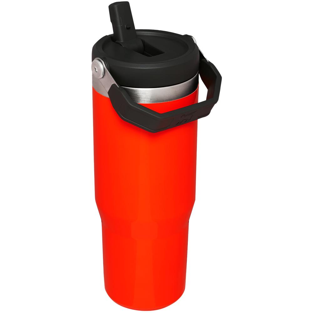 Botellas de Agua Stanley Hunt + Fish IceFlow™ Flip Straw Tumbler | 30 OZ Naranjas | NCFO-26791