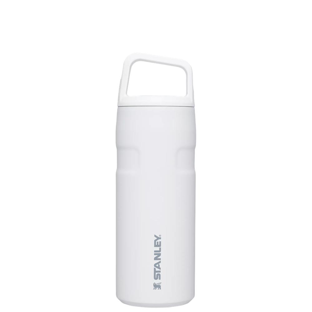 Botellas de Agua Stanley IceFlow™ Bottle with Cap and Carry+ Lid | 16 OZ Blancas | FAGJ-34682