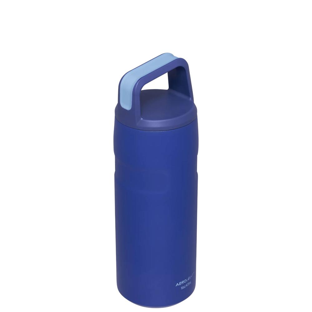 Botellas de Agua Stanley IceFlow™ Bottle with Cap and Carry+ Lid | 16 OZ Azules | WBZI-08675