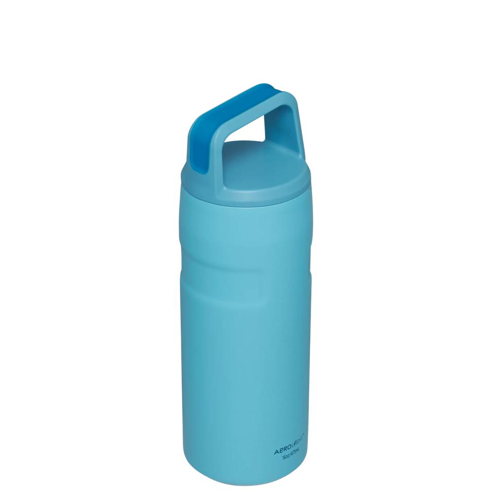 Botellas de Agua Stanley IceFlow™ Bottle with Cap and Carry+ Lid | 16 OZ Azules | YAQS-13068