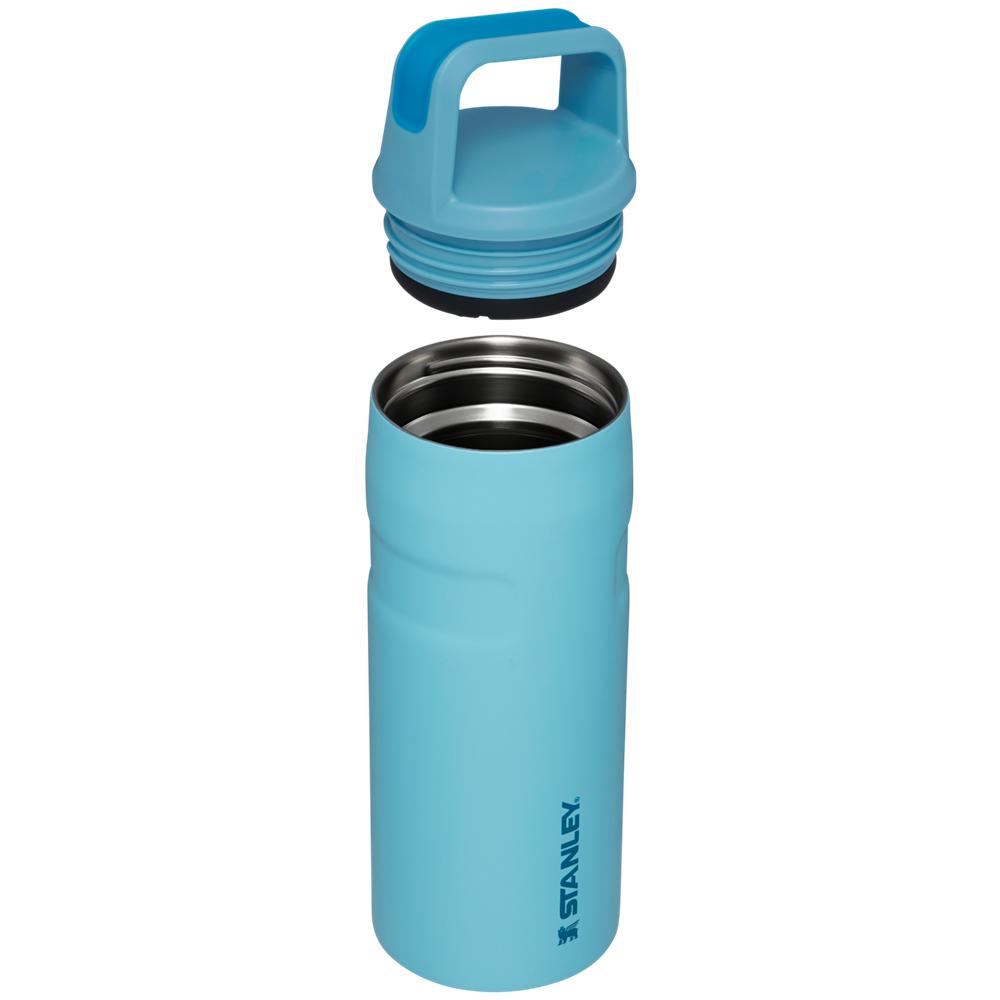 Botellas de Agua Stanley IceFlow™ Bottle with Cap and Carry+ Lid | 16 OZ Azules | YAQS-13068