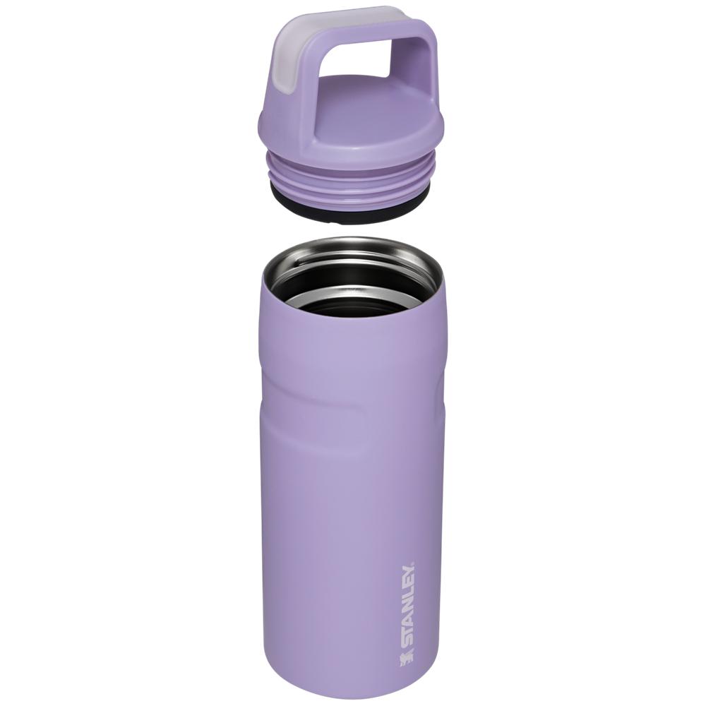 Botellas de Agua Stanley IceFlow™ Bottle with Cap and Carry+ Lid | 16 OZ Moradas | OJTE-80596
