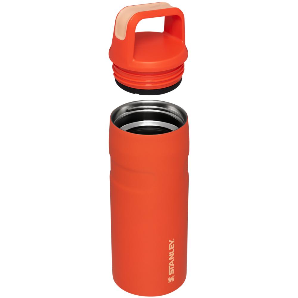Botellas de Agua Stanley IceFlow™ Bottle with Cap and Carry+ Lid | 16 OZ Naranjas | PYFN-01734