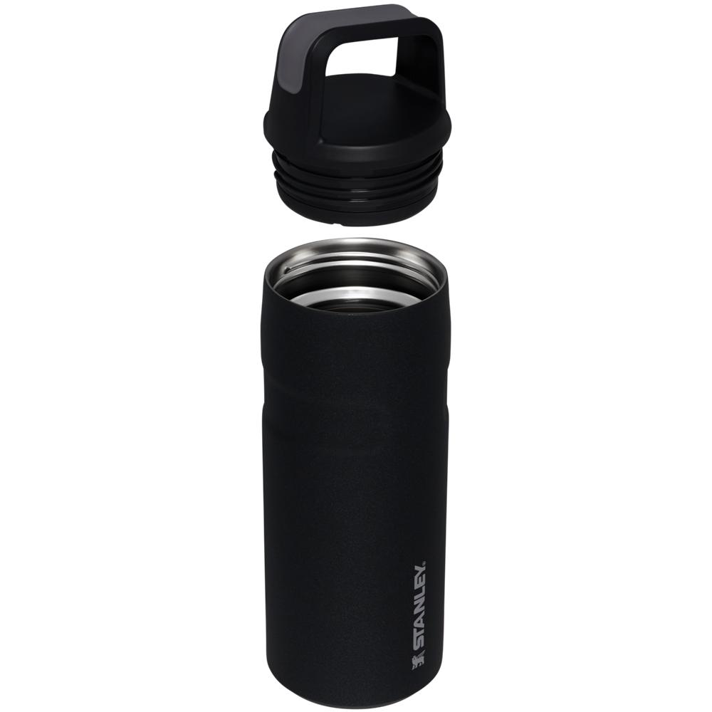 Botellas de Agua Stanley IceFlow™ Bottle with Cap and Carry+ Lid | 16 OZ Negras | OXCR-71806