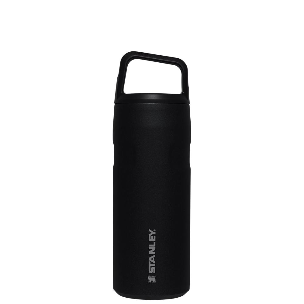 Botellas de Agua Stanley IceFlow™ Bottle with Cap and Carry+ Lid | 16 OZ Negras | OXCR-71806