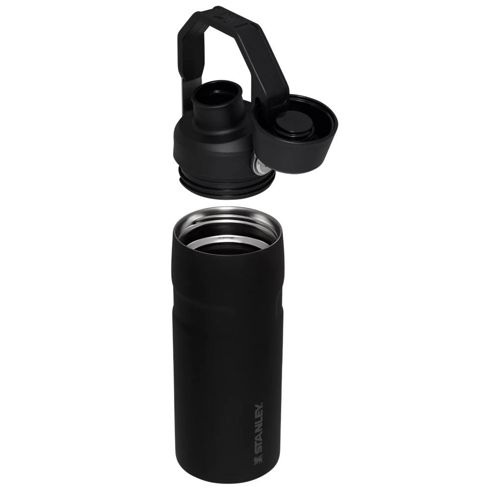 Botellas de Agua Stanley IceFlow™ Bottle with Fast Flow Lid | 16 OZ Negras | GUWJ-26435