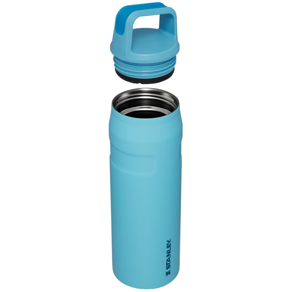 Botellas de Agua Stanley IceFlow™ Bottle with Cap and Carry+ Lid | 24 OZ Azules | EWIY-69132