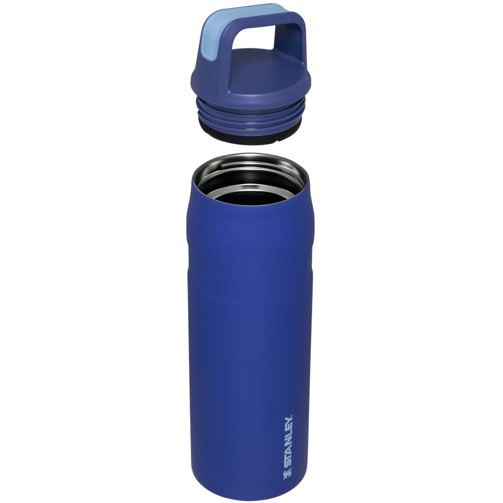 Botellas de Agua Stanley IceFlow™ Bottle with Cap and Carry+ Lid | 24 OZ Azules | MVOH-95047