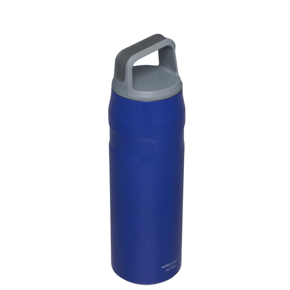 Botellas de Agua Stanley IceFlow™ Bottle with Cap and Carry+ Lid | 24 OZ Azules | MIEC-15394