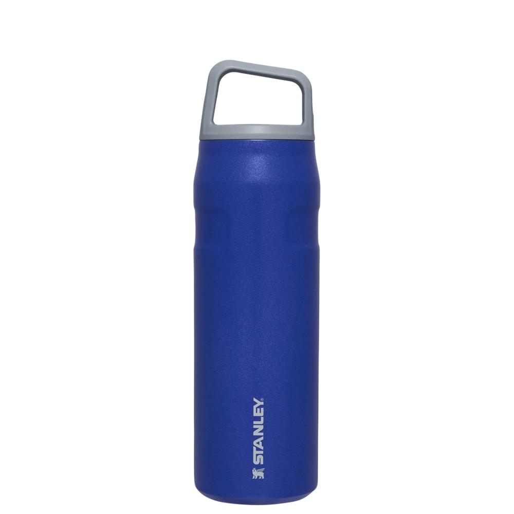 Botellas de Agua Stanley IceFlow™ Bottle with Cap and Carry+ Lid | 24 OZ Azules | MIEC-15394