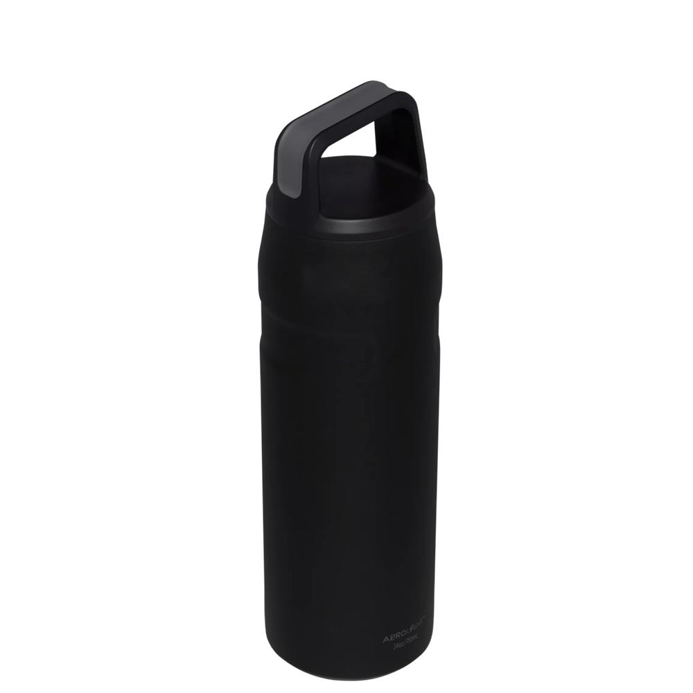 Botellas de Agua Stanley IceFlow™ Bottle with Cap and Carry+ Lid | 24 OZ Negras | RWIC-68537