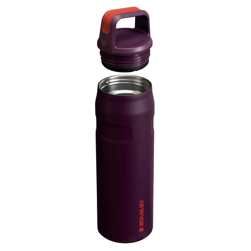 Botellas de Agua Stanley IceFlow™ Bottle with Cap and Carry+ Lid | 24 OZ Moradas | CGTV-73869