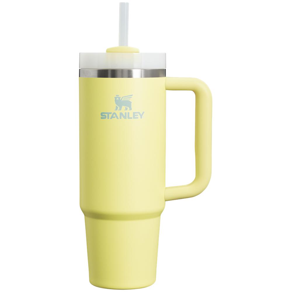 Botellas de Agua Stanley Quencher H2.0 Travel Tumbler | 30 OZ Amarillo | YVGM-21856