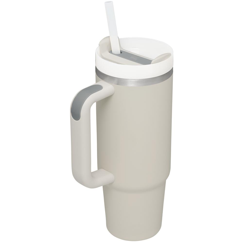 Botellas de Agua Stanley Quencher H2.0 Travel Tumbler | Soft Matte | 30 OZ Beige | PWGE-90357