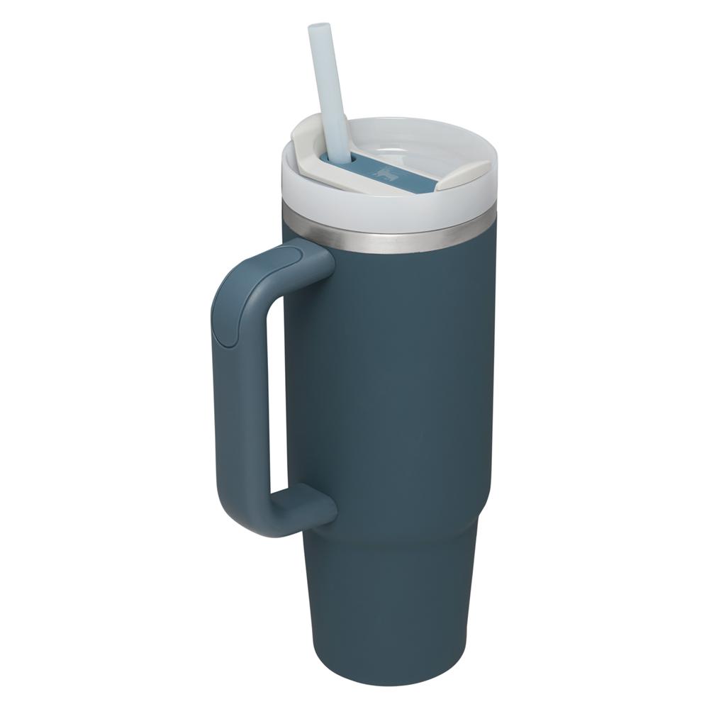 Botellas de Agua Stanley Quencher H2.0 Travel Tumbler | Soft Matte | 30 OZ Cadetblue | GRDN-61435