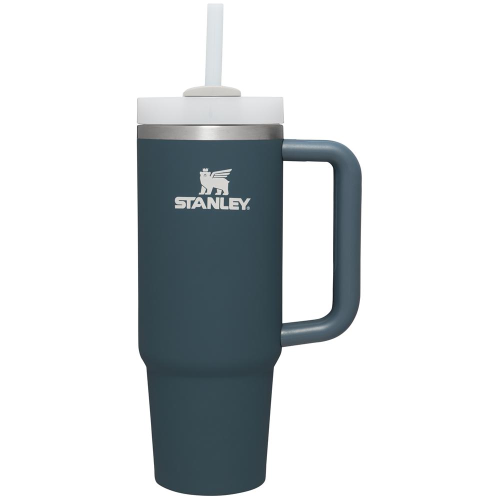 Botellas de Agua Stanley Quencher H2.0 Travel Tumbler | Soft Matte | 30 OZ Cadetblue | GRDN-61435