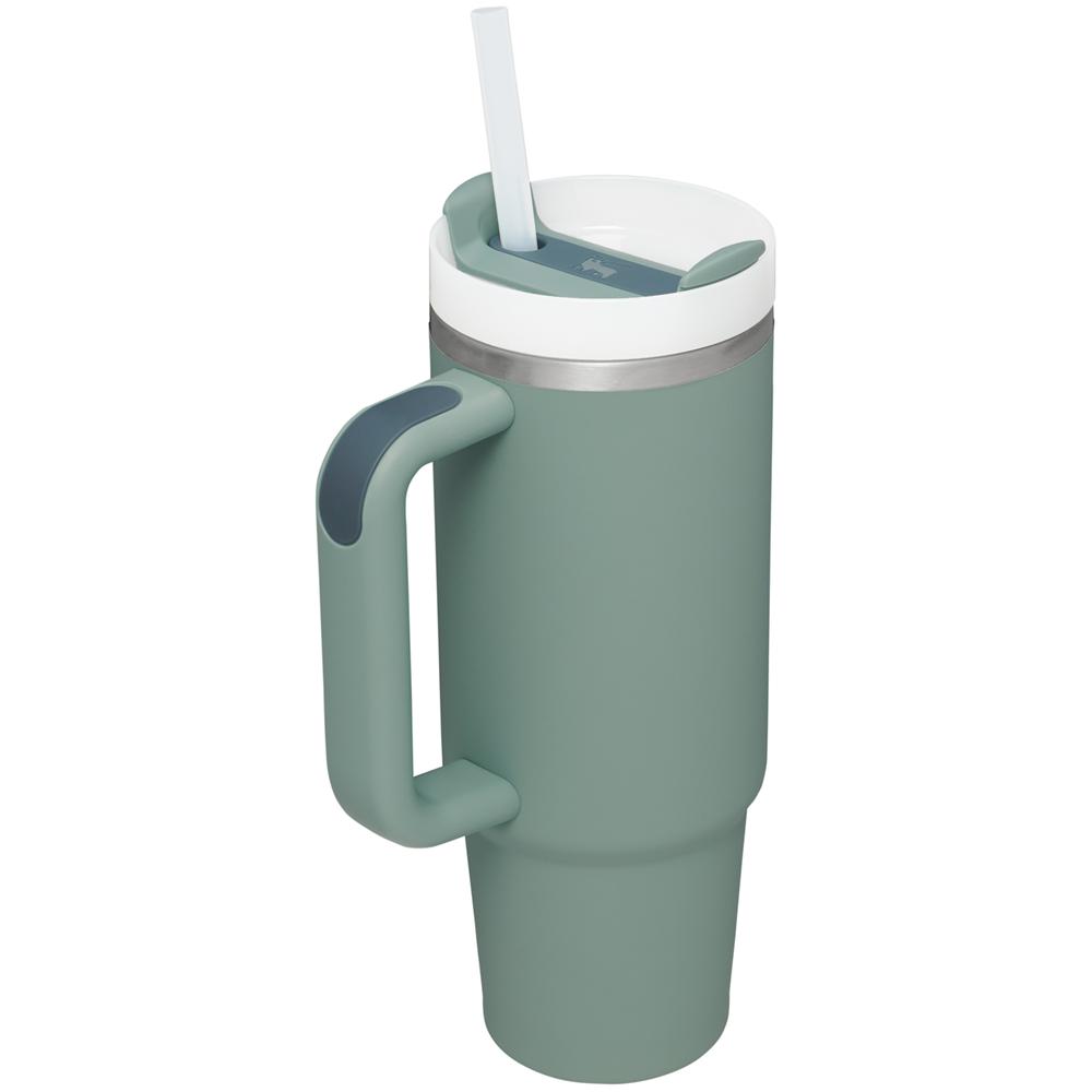 Botellas de Agua Stanley Quencher H2.0 Travel Tumbler | Soft Matte | 30 OZ Cadetblue | JLFP-15279