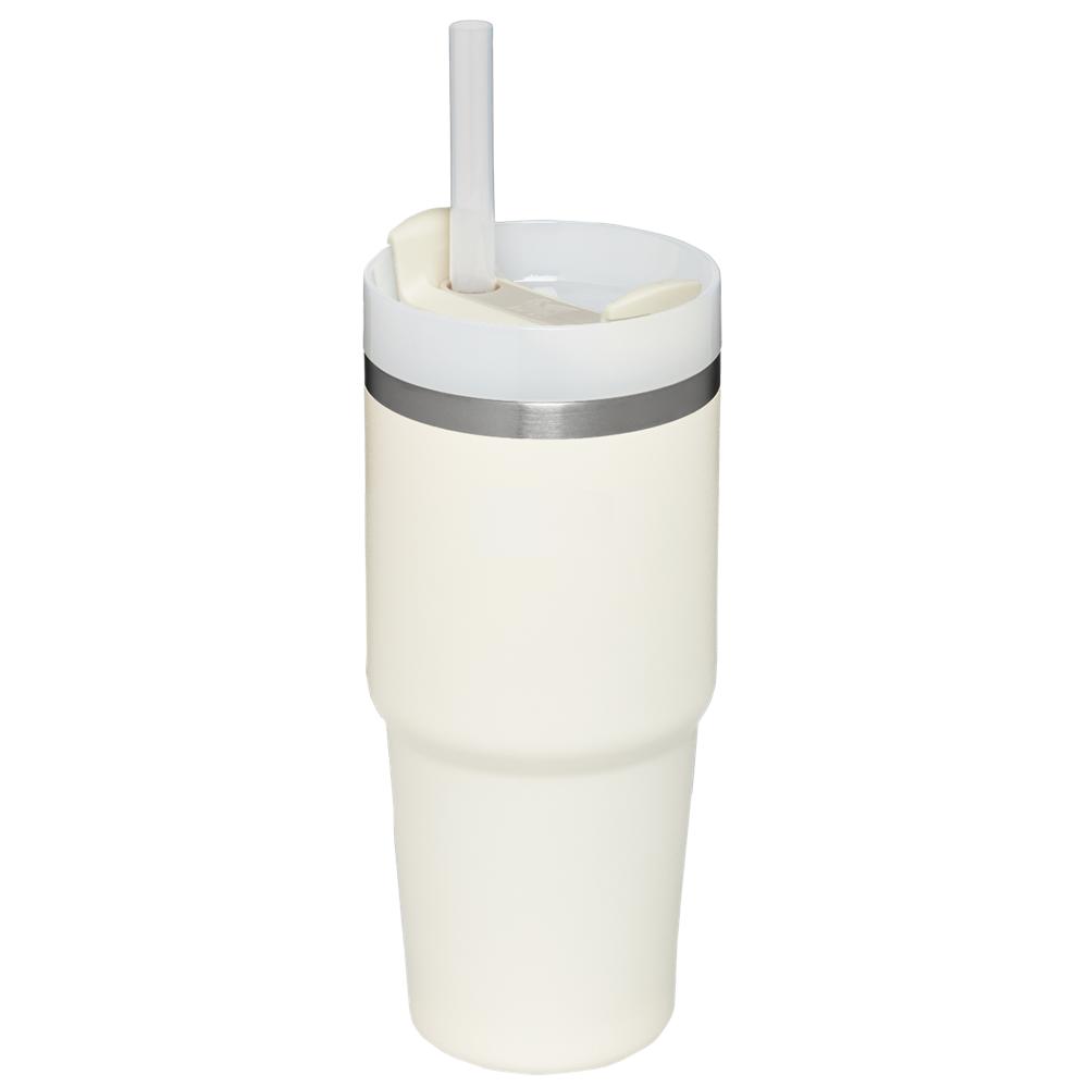 Botellas de Agua Stanley Quencher H2.0 Travel Tumbler | 14 OZ Creme Blancas | EPAW-72140
