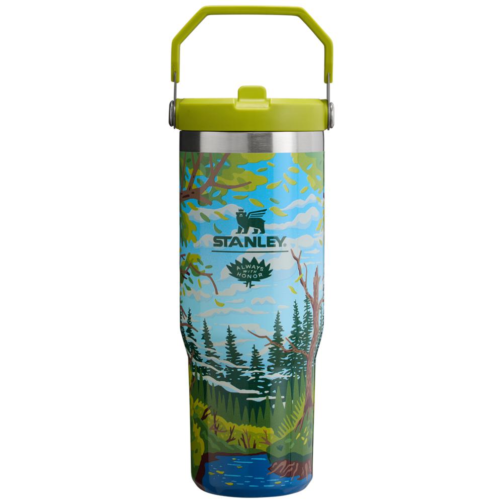 Botellas de Agua Stanley The Always With Honor IceFlow™ Flip Straw Tumbler | 30 OZ Verde | VRDI-36975