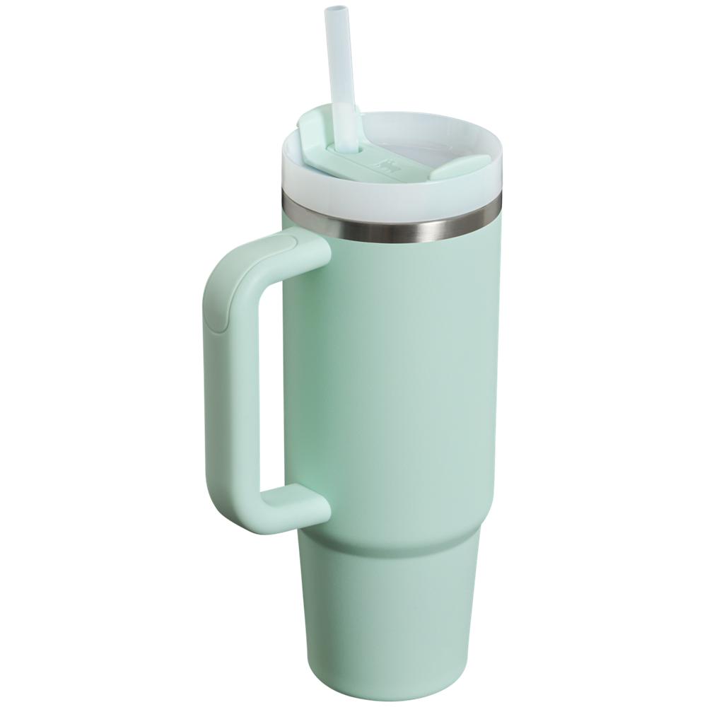 Botellas de Agua Stanley The Clean Slate Quencher H2.0 FlowState Tumbler | 30 OZ Verde Menta Turquesa | NJUE-79640