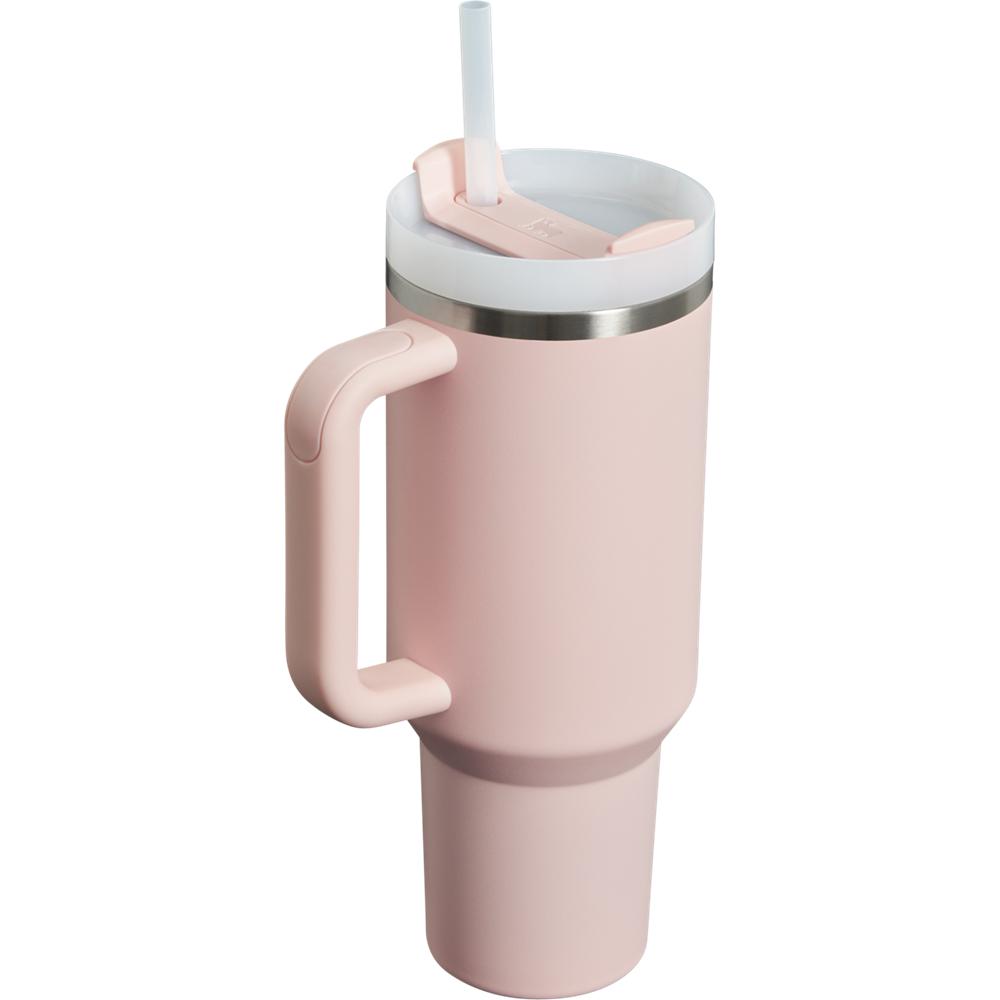 Botellas de Agua Stanley The Clean Slate Quencher H2.0 FlowState Tumbler | 40 OZ Rosas | KTNM-51936