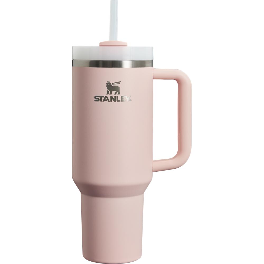 Botellas de Agua Stanley The Clean Slate Quencher H2.0 FlowState Tumbler | 40 OZ Rosas | KTNM-51936