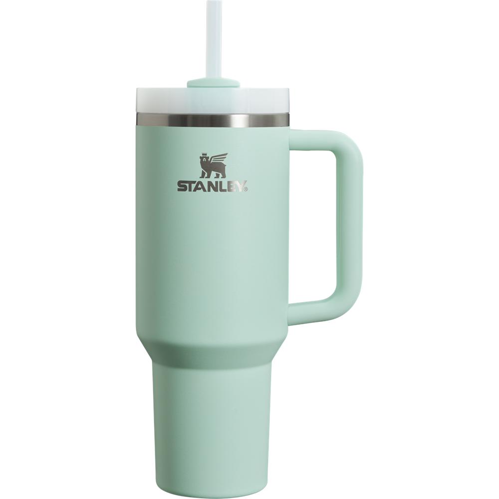 Botellas de Agua Stanley The Clean Slate Quencher H2.0 FlowState Tumbler | 40 OZ Verde Menta Turquesa | QMHU-41780