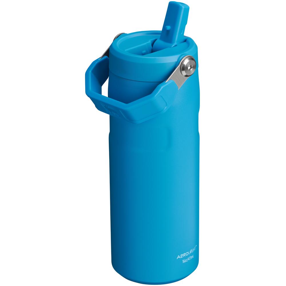 Botellas de Agua Stanley The IceFlow™ Bottle with Flip Straw Lid | 16 OZ Azules | AGXK-12987