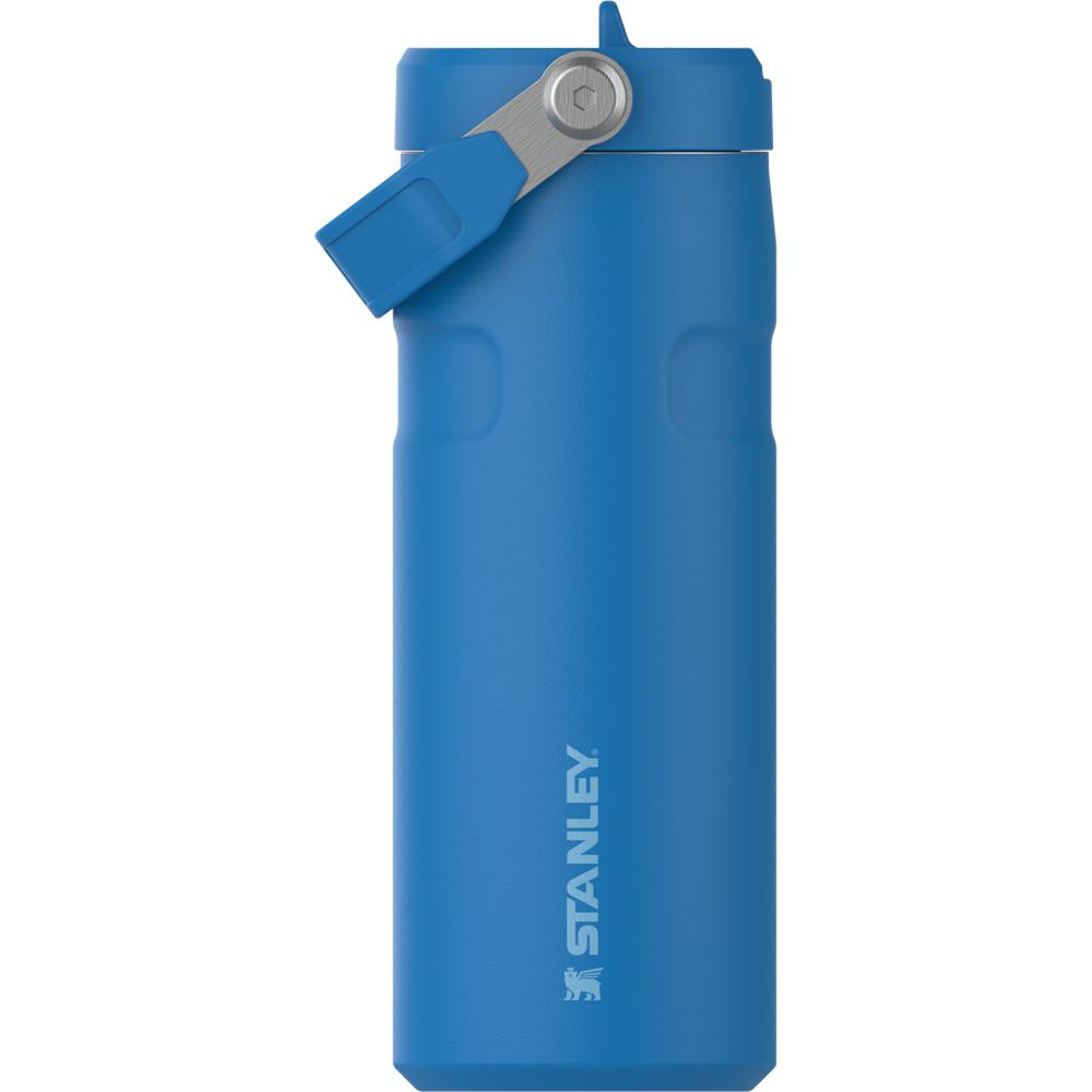 Botellas de Agua Stanley The IceFlow™ Bottle with Flip Straw Lid | 16 OZ Azules | AGXK-12987