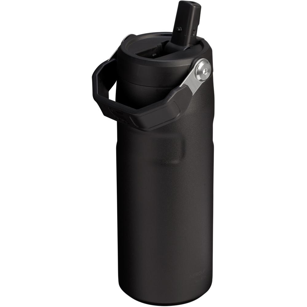Botellas de Agua Stanley The IceFlow™ Bottle with Flip Straw Lid | 16 OZ Negras | PUZB-23456