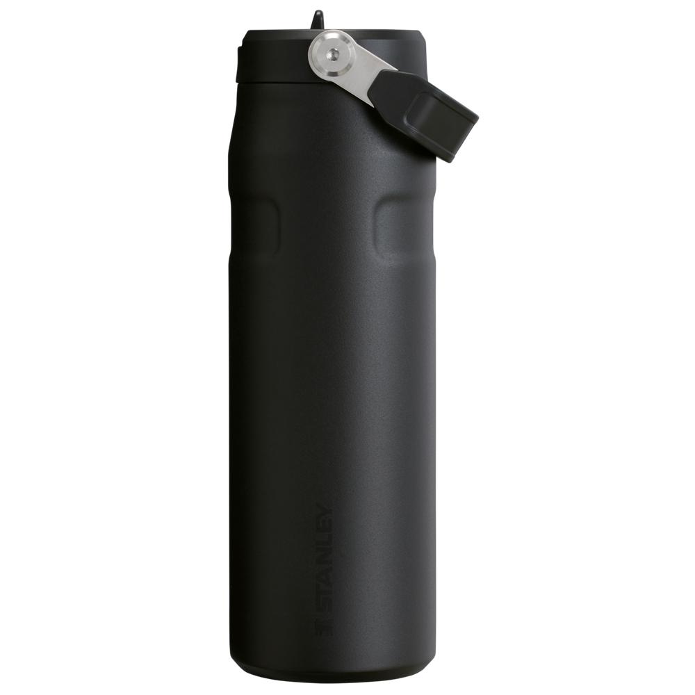 Botellas de Agua Stanley The IceFlow™ Bottle with Flip Straw Lid | 24 OZ Negras | KBIH-73540