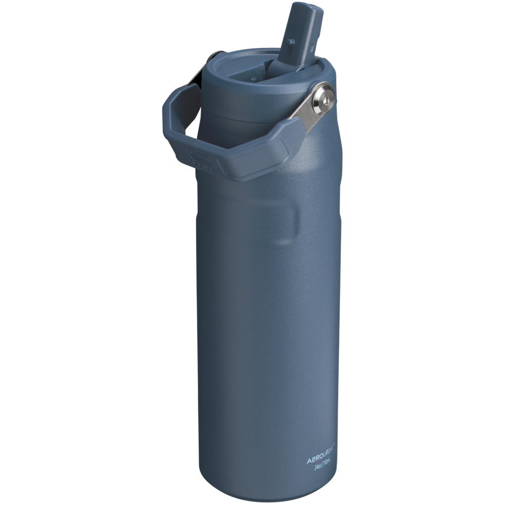 Botellas de Agua Stanley The IceFlow™ Bottle with Flip Straw Lid | 24 OZ Azul Marino | ESPY-49023