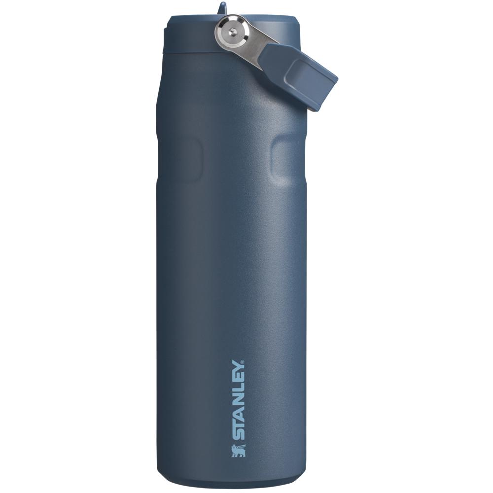 Botellas de Agua Stanley The IceFlow™ Bottle with Flip Straw Lid | 24 OZ Azul Marino | ESPY-49023