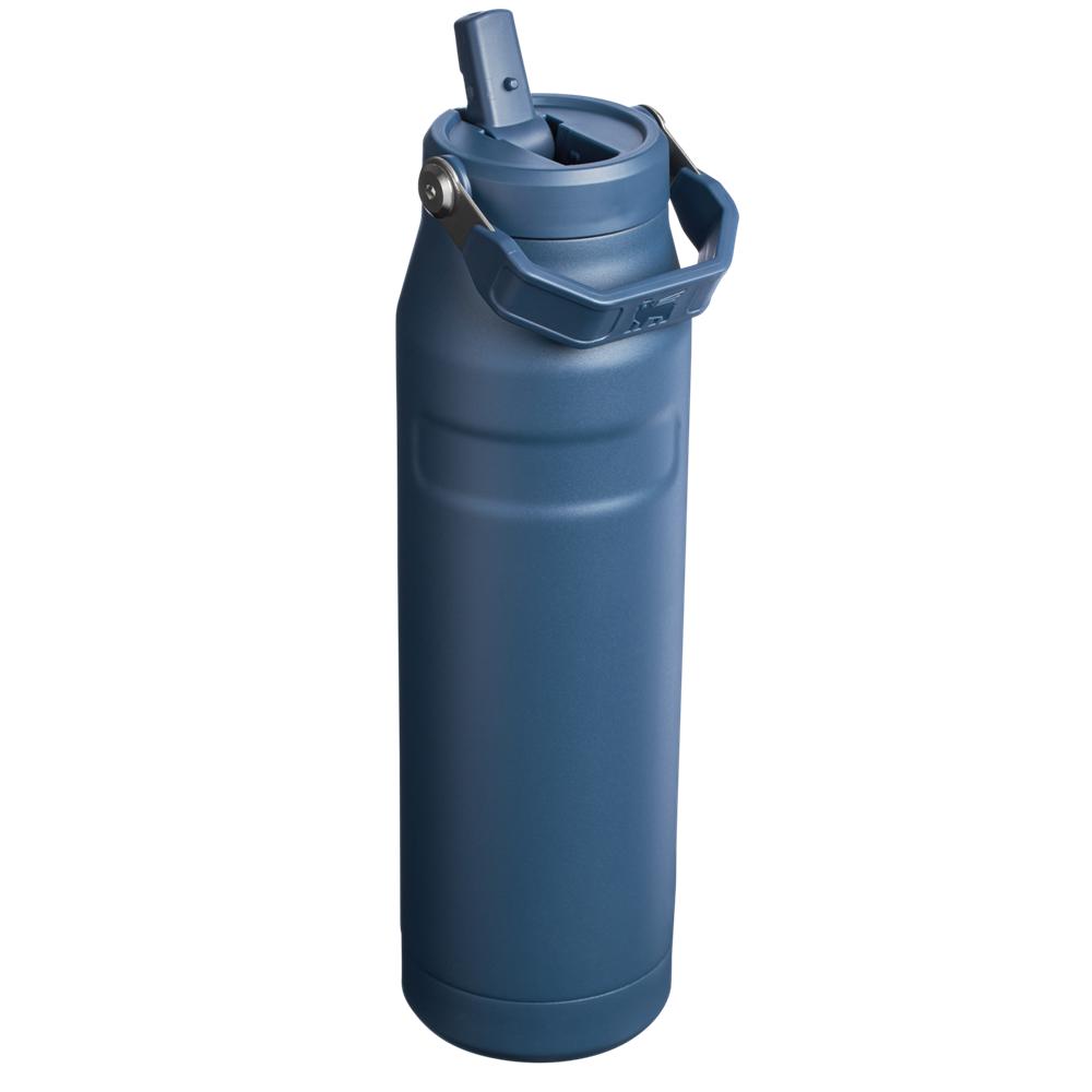 Botellas de Agua Stanley The IceFlow™ Bottle with Flip Straw Lid | 36 OZ Azul Marino | NZMQ-97208