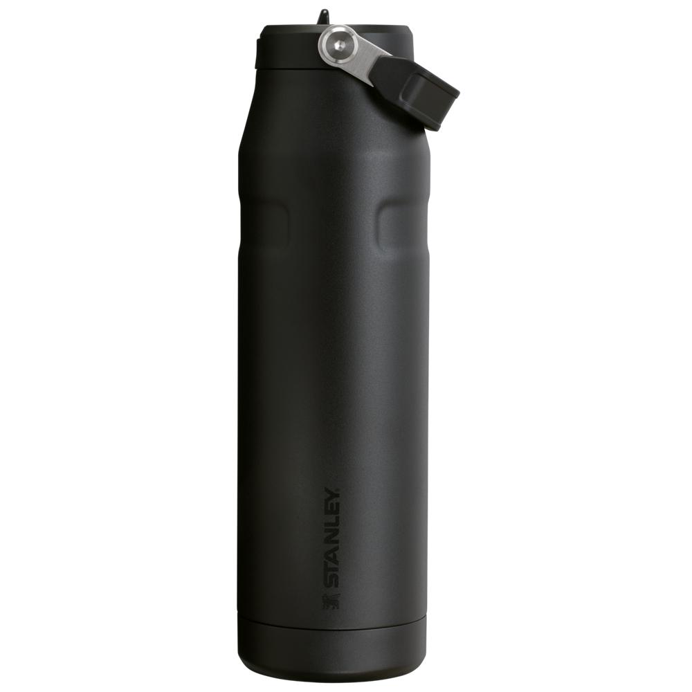 Botellas de Agua Stanley The IceFlow™ Bottle with Flip Straw Lid | 36 OZ Negras | GTSK-84275