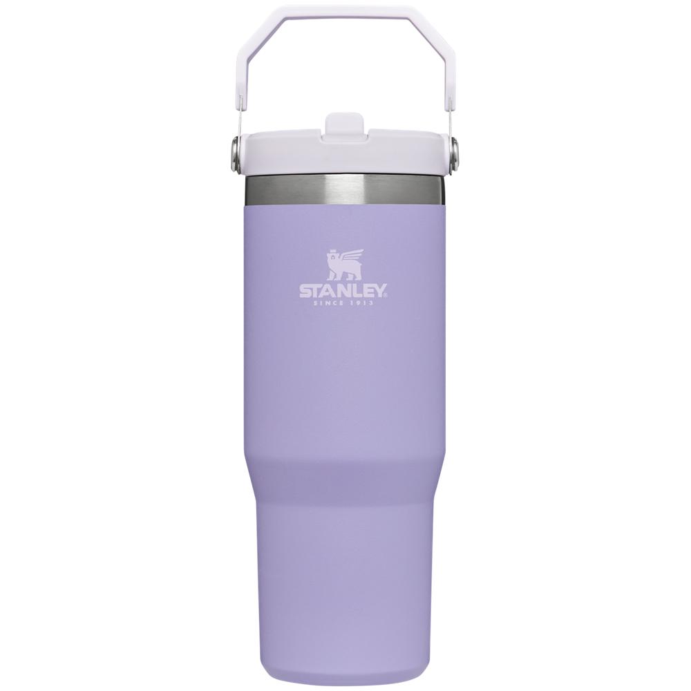 Botellas de Agua Stanley The IceFlow Flip Straw Tumbler | 30 OZ | Insulated Water Moradas | MXDJ-29673