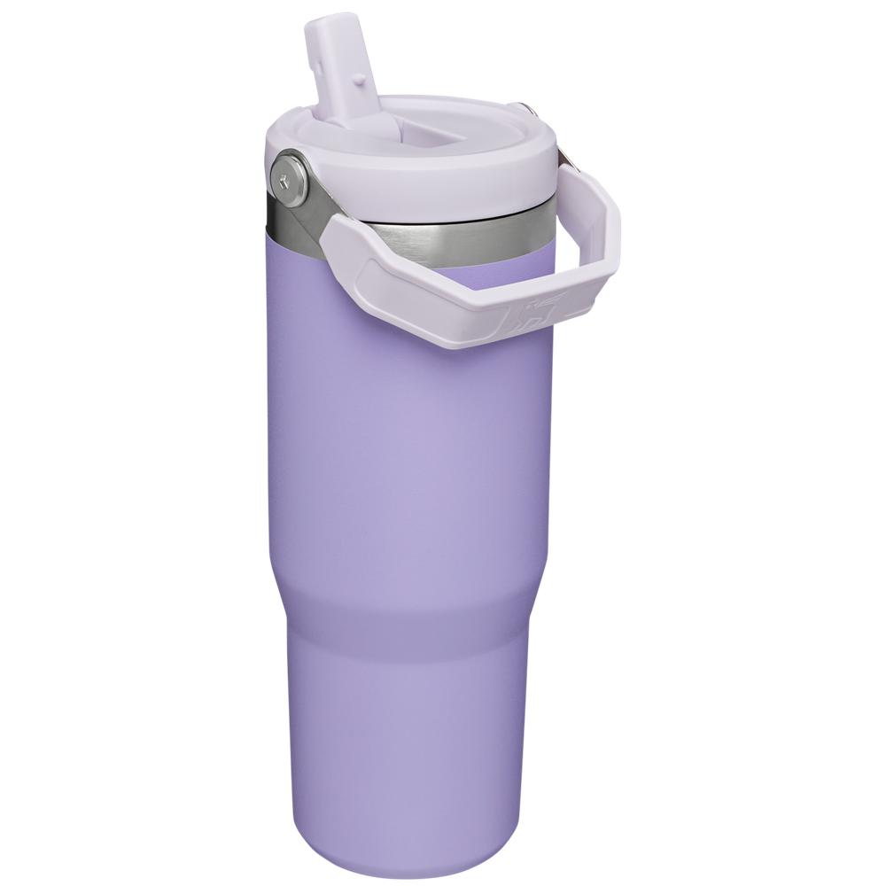 Botellas de Agua Stanley The IceFlow Flip Straw Tumbler | 30 OZ | Insulated Water Moradas | MXDJ-29673