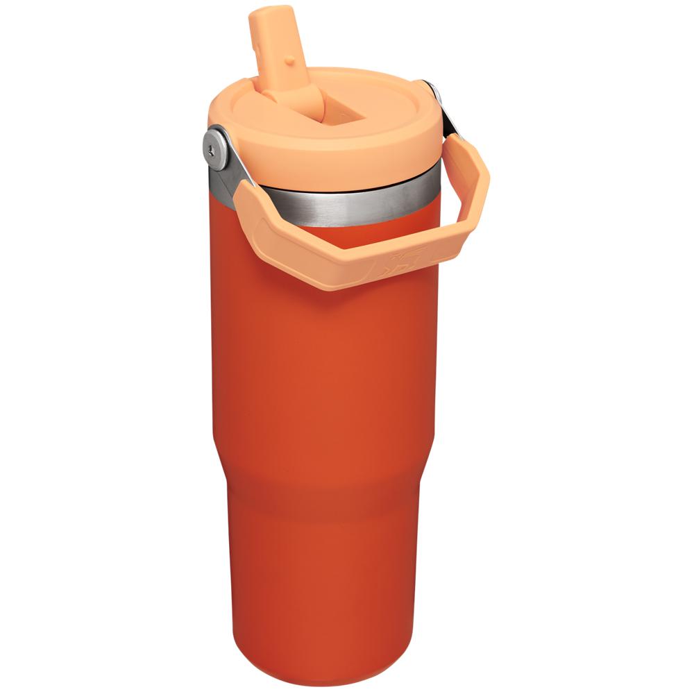 Botellas de Agua Stanley The IceFlow Flip Straw Tumbler | 30 OZ | Insulated Water Naranjas | USZV-30419