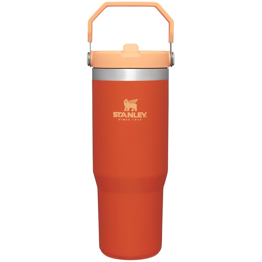 Botellas de Agua Stanley The IceFlow Flip Straw Tumbler | 30 OZ | Insulated Water Naranjas | USZV-30419