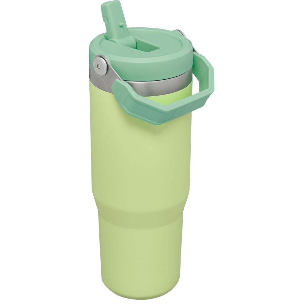 Botellas de Agua Stanley The IceFlow Flip Straw Tumbler | 30 OZ | Insulated Water Verde | MENT-57380