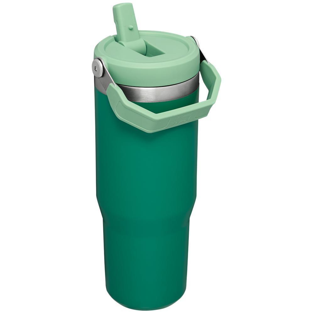 Botellas de Agua Stanley The IceFlow Flip Straw Tumbler | 30 OZ | Insulated Water Verde | CJBO-50367
