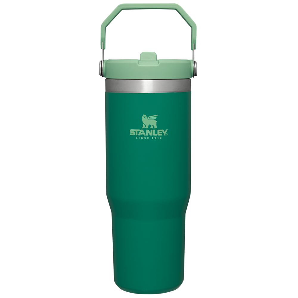 Botellas de Agua Stanley The IceFlow Flip Straw Tumbler | 30 OZ | Insulated Water Verde | CJBO-50367