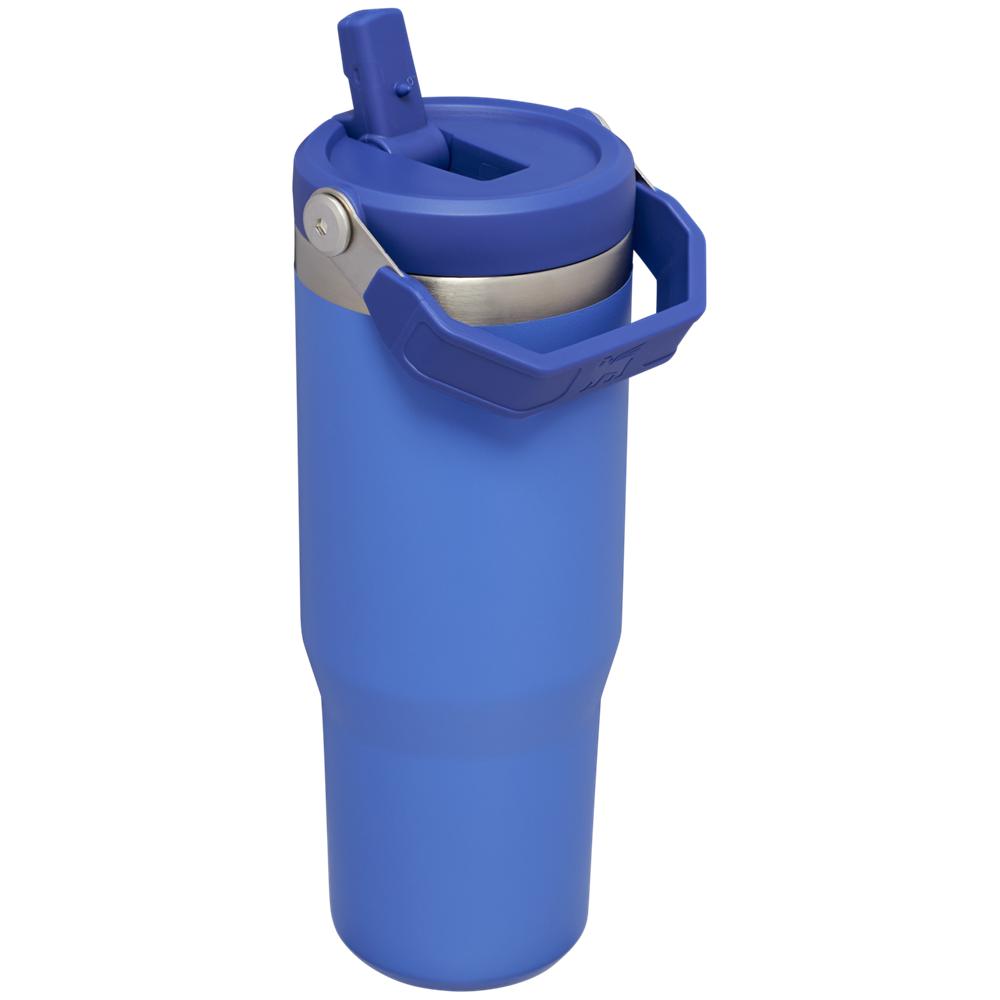 Botellas de Agua Stanley The IceFlow Flip Straw Tumbler | 30 OZ | Insulated Water Azules | BEHC-87605