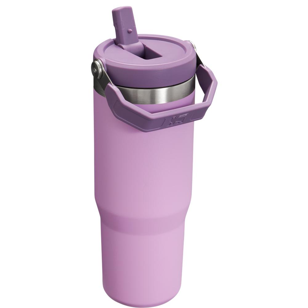 Botellas de Agua Stanley The IceFlow Flip Straw Tumbler | 30 OZ | Insulated Water Moradas | CUBJ-34975