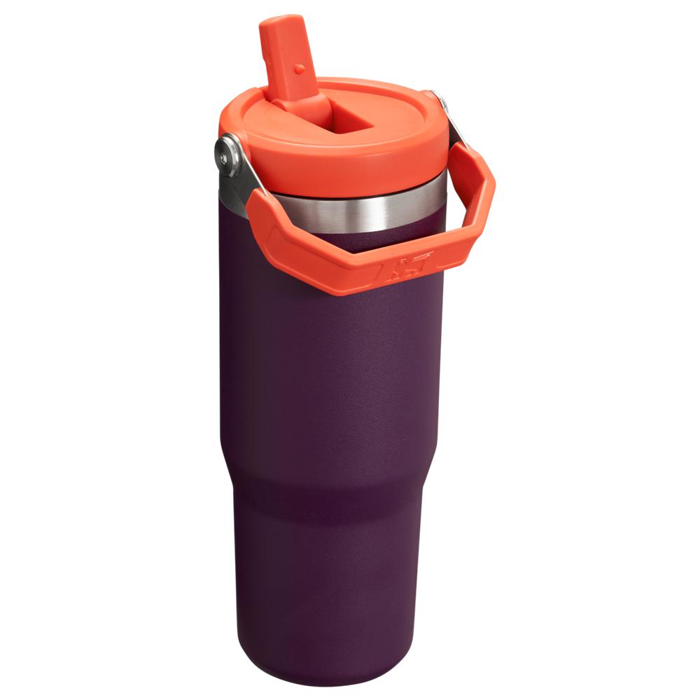 Botellas de Agua Stanley The IceFlow Flip Straw Tumbler | 30 OZ | Insulated Water Moradas | GJHD-38251