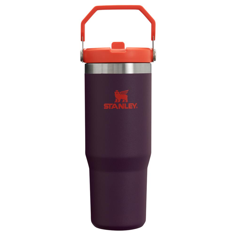Botellas de Agua Stanley The IceFlow Flip Straw Tumbler | 30 OZ | Insulated Water Moradas | GJHD-38251
