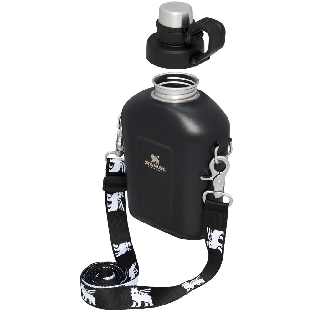 Botellas de Agua Stanley The Legendary Classic Insulated Canteen | 1.1QT Negras | YHTV-86970