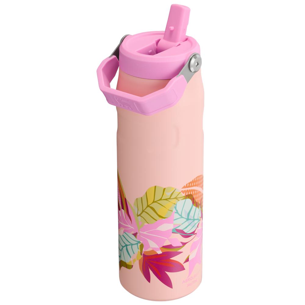 Botellas de Agua Stanley The Mother’s Day IceFlow™ Bottle with Flip Straw Lid | 24 OZ Rosas | OKVJ-93145